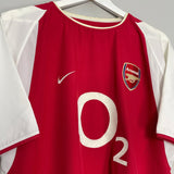 Shop 2002/04 ARSENAL REYES #9 HOME SHIRT (M) NIKE, classic football shirts, vintage football shirts & retro soccer jerseys at Cult Kits