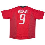 Buy 2002/04 Bayer Leverkusen Berbatov 9 Home Shirt (XL) Adidas ~ Free worldwide shipping available ~ Authentic Vintage Football Shirts from Cult Kits