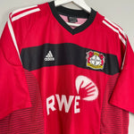 Shop 2002/04 BAYER LEVERKUSEN HOME SHIRT (XL) ADIDAS, classic football shirts, vintage football shirts & retro soccer jerseys at Cult Kits