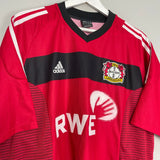 Shop 2002/04 BAYER LEVERKUSEN HOME SHIRT (XL) ADIDAS, classic football shirts, vintage football shirts & retro soccer jerseys at Cult Kits