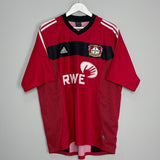 Shop 2002/04 BAYER LEVERKUSEN HOME SHIRT (XL) ADIDAS, classic football shirts, vintage football shirts & retro soccer jerseys at Cult Kits