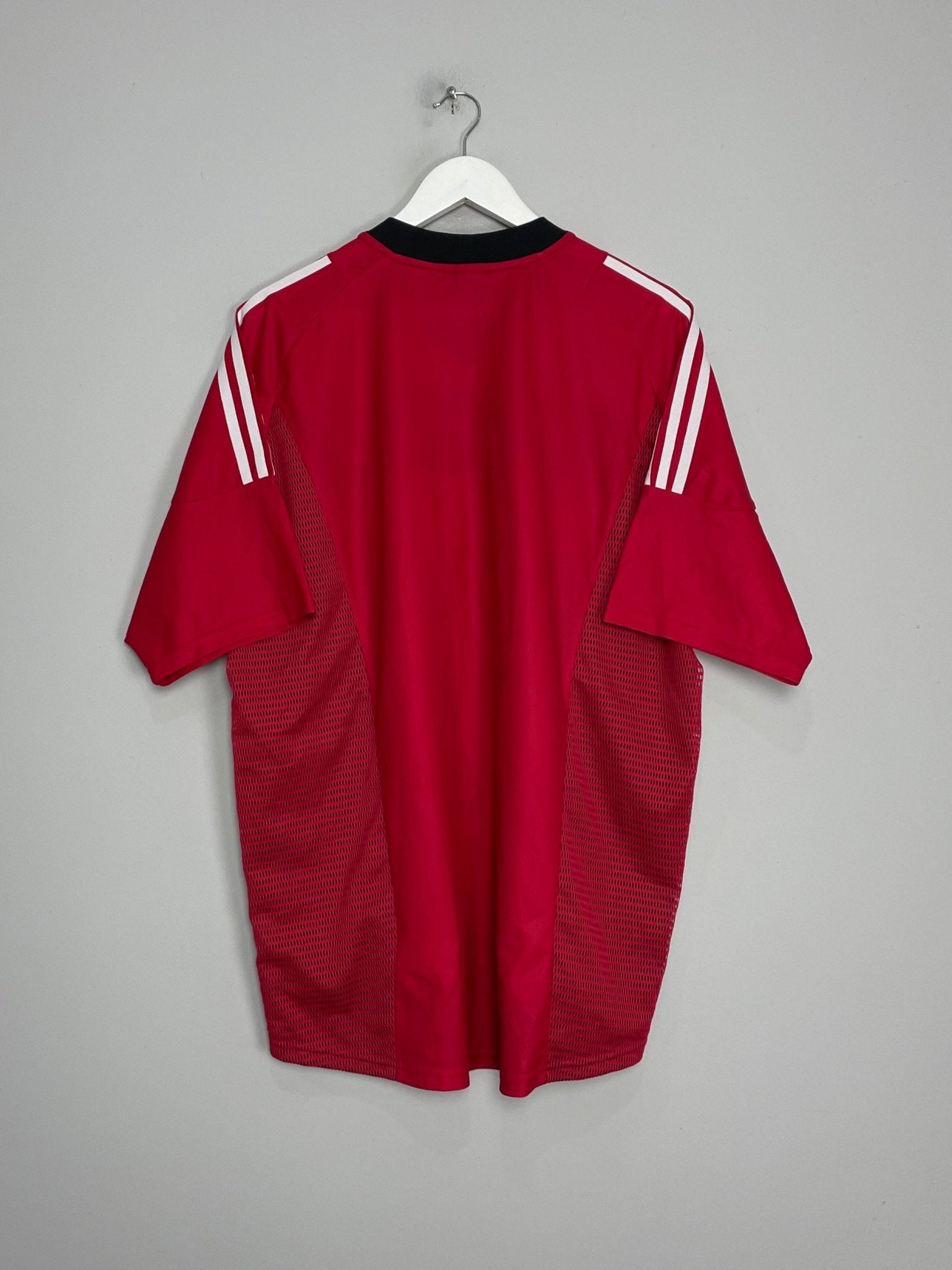 Shop 2002/04 BAYER LEVERKUSEN HOME SHIRT (XL) ADIDAS, classic football shirts, vintage football shirts & retro soccer jerseys at Cult Kits