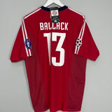 Shop 2002/04 BAYERN MUNICH BALLACK #13 *BNWT* C/L HOME SHIRT (L) ADIDAS, classic football shirts, vintage football shirts & retro soccer jerseys at Cult Kits