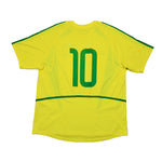 Buy 2002/04 Brazil 10 Home Shirt (XL) Nike ~ Free worldwide shipping available ~ Authentic Vintage Football Shirts from Cult Kits
