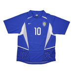 Buy 2002/04 Brazil Diego 10 Away Shirt (M) Nike ~ Free worldwide shipping available ~ Authentic Vintage Football Shirts from Cult Kits