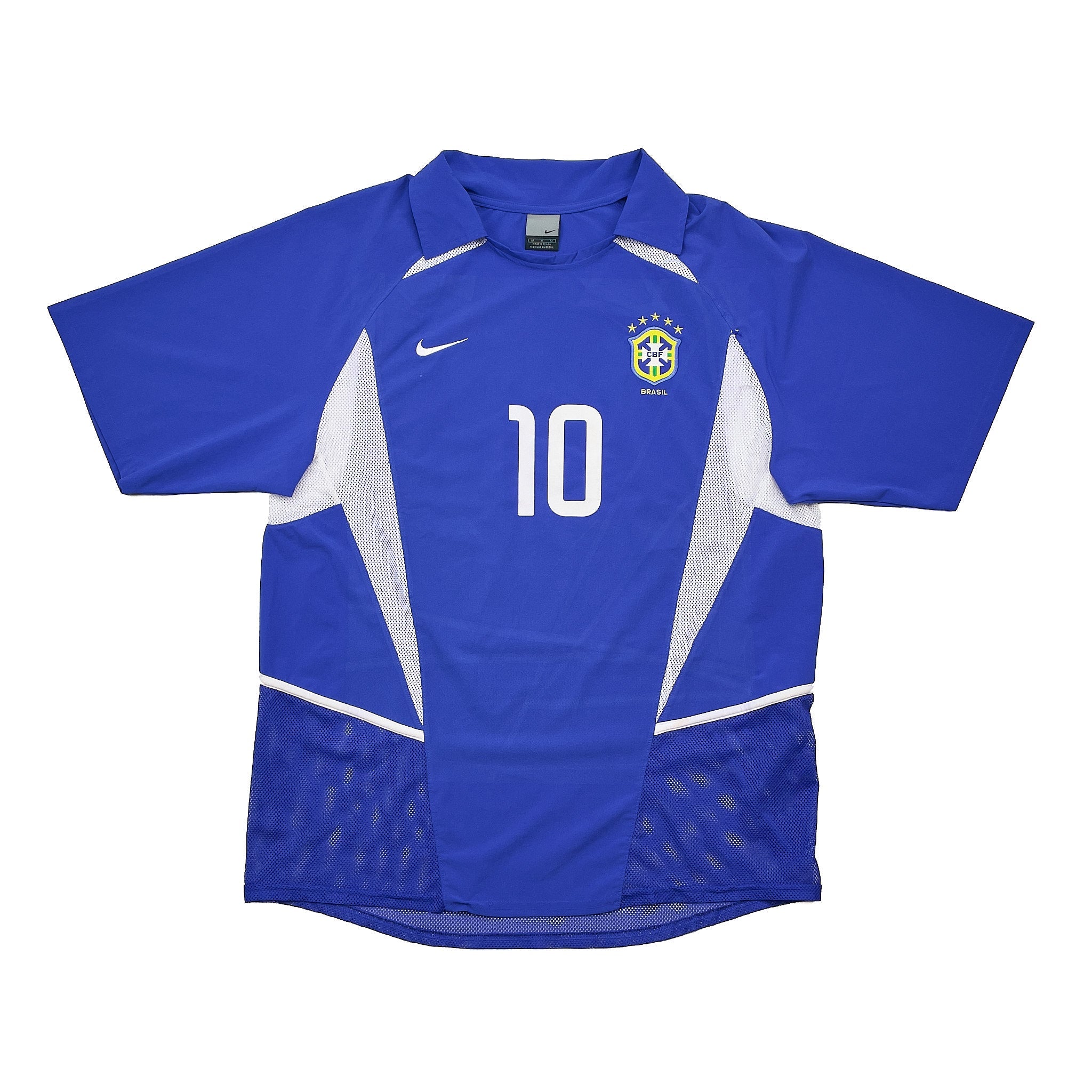 Buy 2002/04 Brazil Diego 10 Away Shirt (M) Nike ~ Free worldwide shipping available ~ Authentic Vintage Football Shirts from Cult Kits
