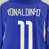 2002/04 BRAZIL RONALDINHO 11 AWAY SHIRT (L) NIKE - Cult Kits - Large - Buy Vintage Football Shirts, Authentic Retro Football Shirts For Sale, Classic Football Shirts & Soccer Jersey