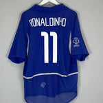 2002/04 BRAZIL RONALDINHO 11 AWAY SHIRT (L) NIKE - Cult Kits - Large - Buy Vintage Football Shirts, Authentic Retro Football Shirts For Sale, Classic Football Shirts & Soccer Jersey