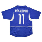 Buy 2002/04 Brazil Ronaldinho 11 Away Shirt (M) Nike ~ Free worldwide shipping ~ Authentic Vintage Football Shirts from Cult Kits