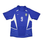 Buy 2002/04 Brazil Ronaldo 9 Away Shirt (M) Nike ~ Free worldwide shipping available ~ Authentic Vintage Football Shirts from Cult Kits