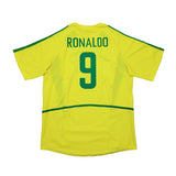 Buy 2002/04 Brazil Ronaldo 9 Home Shirt (XL) Nike ~ Free worldwide shipping available ~ Authentic Vintage Football Shirts from Cult Kits