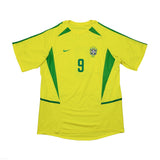Buy 2002/04 Brazil Ronaldo 9 Home Shirt (XL) Nike ~ Free worldwide shipping available ~ Authentic Vintage Football Shirts from Cult Kits