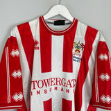 Shop 2002/04 CHELTENHAM HOME SHIRT (XL) ERREA, classic football shirts, vintage football shirts & retro soccer jerseys at Cult Kits