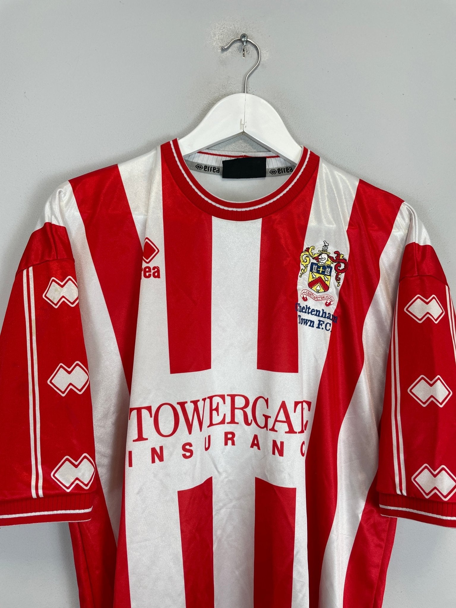 Shop 2002/04 CHELTENHAM HOME SHIRT (XL) ERREA, classic football shirts, vintage football shirts & retro soccer jerseys at Cult Kits