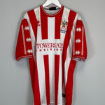 Shop 2002/04 CHELTENHAM HOME SHIRT (XL) ERREA, classic football shirts, vintage football shirts & retro soccer jerseys at Cult Kits