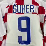 Shop 2002/04 CROATIA SUKER #9 HOME SHIRT (L) NIKE, classic football shirts, vintage football shirts & retro soccer jerseys at Cult Kits