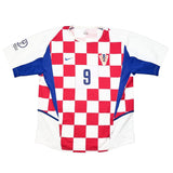 Buy 2002/04 Croatia Suker 9 Home Shirt (XL) Nike ~ Free worldwide shipping ~ Authentic Vintage Football Shirts from Cult Kits