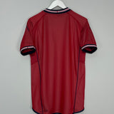 Shop 2002/04 ENGLAND AWAY SHIRT (M) UMBRO, classic football shirts, vintage football shirts & retro soccer jerseys at Cult Kits