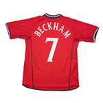 Buy 2002/04 England Beckham 7 Away Shirt (L) Umbro ~ Free worldwide shipping ~ Authentic Vintage Football Shirts from Cult Kits