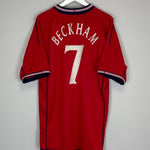 2002/04 ENGLAND BECKHAM 7 AWAY SHIRT (XXL) UMBRO - Cult Kits - XXL - Buy Vintage Football Shirts, Authentic Retro Football Shirts For Sale, Classic Football Shirts & Soccer Jersey