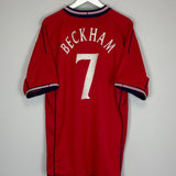 2002/04 ENGLAND BECKHAM 7 AWAY SHIRT (XXL) UMBRO - Cult Kits - XXL - Buy Vintage Football Shirts, Authentic Retro Football Shirts For Sale, Classic Football Shirts & Soccer Jersey