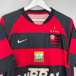 Shop 2002/04 FLAMENGO #10 HOME SHIRT (L) NIKE, classic football shirts, vintage football shirts & retro soccer jerseys at Cult Kits