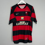 Shop 2002/04 FLAMENGO #10 HOME SHIRT (L) NIKE, classic football shirts, vintage football shirts & retro soccer jerseys at Cult Kits
