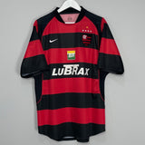 Shop 2002/04 FLAMENGO HOME SHIRT (XL) NIKE, classic football shirts, vintage football shirts & retro soccer jerseys at Cult Kits