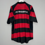 Shop 2002/04 FLAMENGO HOME SHIRT (XL) NIKE, classic football shirts, vintage football shirts & retro soccer jerseys at Cult Kits