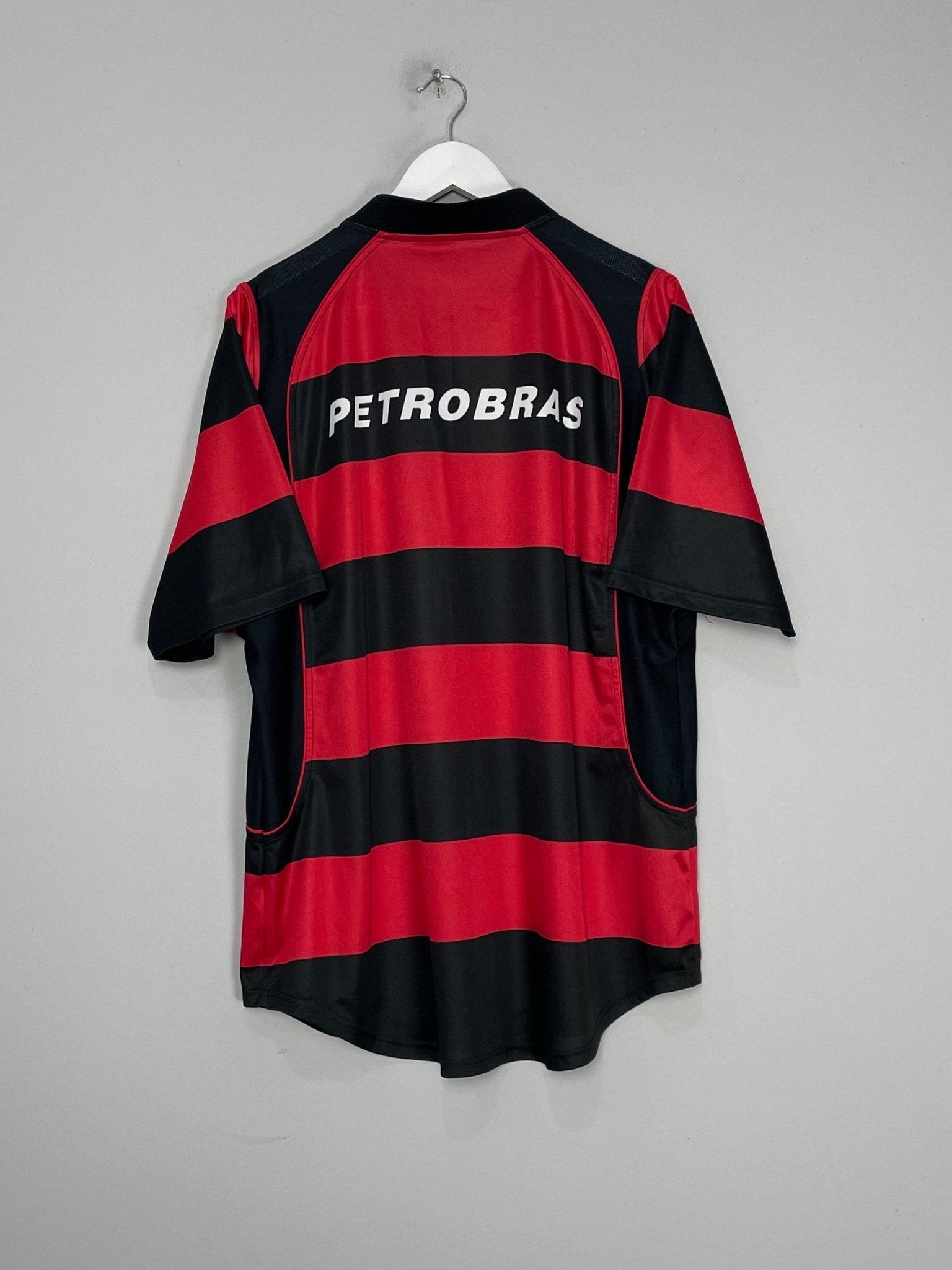 Shop 2002/04 FLAMENGO HOME SHIRT (XL) NIKE, classic football shirts, vintage football shirts & retro soccer jerseys at Cult Kits
