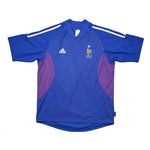 Buy 2002/04 France Home Shirt (L) Adidas ~ Free worldwide shipping ~ Authentic Vintage Football Shirts from Cult Kits