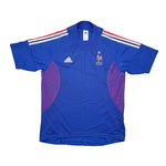 Buy 2002/04 France Home Shirt (M) Adidas ~ Free worldwide shipping ~ Authentic Vintage Football Shirts from Cult Kits