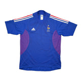 Buy 2002/04 France Home Shirt (M) Adidas ~ Free worldwide shipping ~ Authentic Vintage Football Shirts from Cult Kits