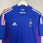 Shop 2002/04 FRANCE ZIDANE #10 HOME SHIRT (M) ADIDAS, classic football shirts, vintage football shirts & retro soccer jerseys at Cult Kits