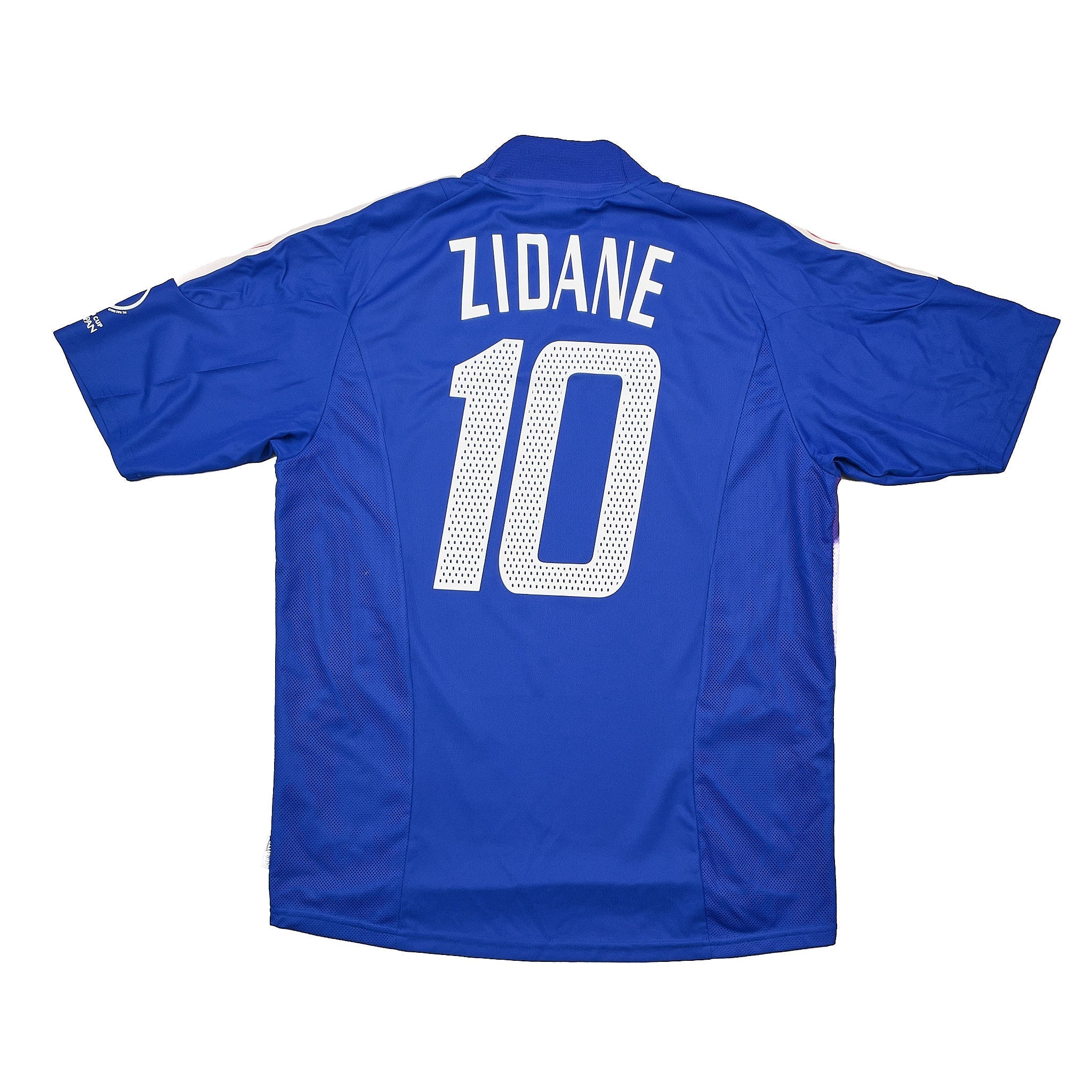 Buy 2002/04 France Zidane 10 Home Shirt (M) Adidas ~ Free worldwide shipping available ~ Authentic Vintage Football Shirts from Cult Kits