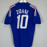 2002/04 FRANCE ZIDANE 10 HOME SHIRT (M) ADIDAS - Cult Kits - Medium - Buy Vintage Football Shirts, Authentic Retro Football Shirts For Sale, Classic Football Shirts & Soccer Jersey