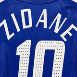 Buy 2002/04 France Zidane 10 Home Shirt (S) Adidas ~ Free worldwide shipping ~ Authentic Vintage Football Shirts from Cult Kits