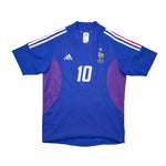 Buy 2002/04 France Zidane 10 Home Shirt (S) Adidas ~ Free worldwide shipping ~ Authentic Vintage Football Shirts from Cult Kits