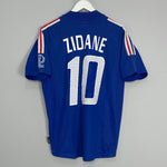Shop 2002/04 FRANCE ZIDANE #10 HOME SHIRT (S) ADIDAS, classic football shirts, vintage football shirts & retro soccer jerseys at Cult Kits