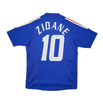 Buy 2002/04 France Zidane 10 Home Shirt (S) Adidas ~ Free worldwide shipping ~ Authentic Vintage Football Shirts from Cult Kits