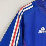 Shop 2002/04 FRANCE ZIDANE #10 *PLAYER ISSUE* HOME SHIRT (XL) ADIDAS, classic football shirts, vintage football shirts & retro soccer jerseys at Cult Kits