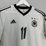 Shop 2002/04 GERMANY KLOSE #11 HOME SHIRT (S) ADIDAS, classic football shirts, vintage football shirts & retro soccer jerseys at Cult Kits