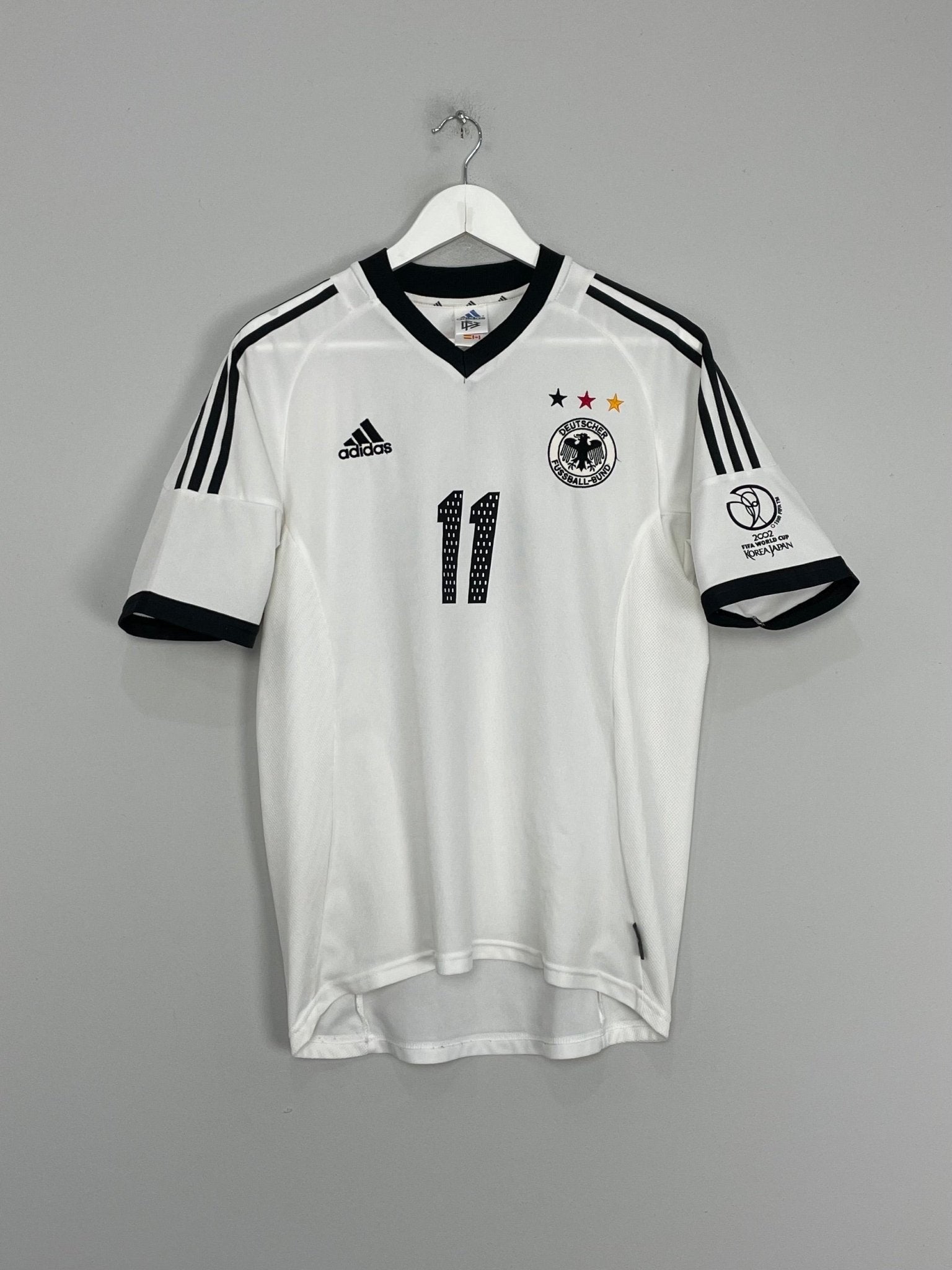 Shop 2002/04 GERMANY KLOSE #11 HOME SHIRT (S) ADIDAS, classic football shirts, vintage football shirts & retro soccer jerseys at Cult Kits