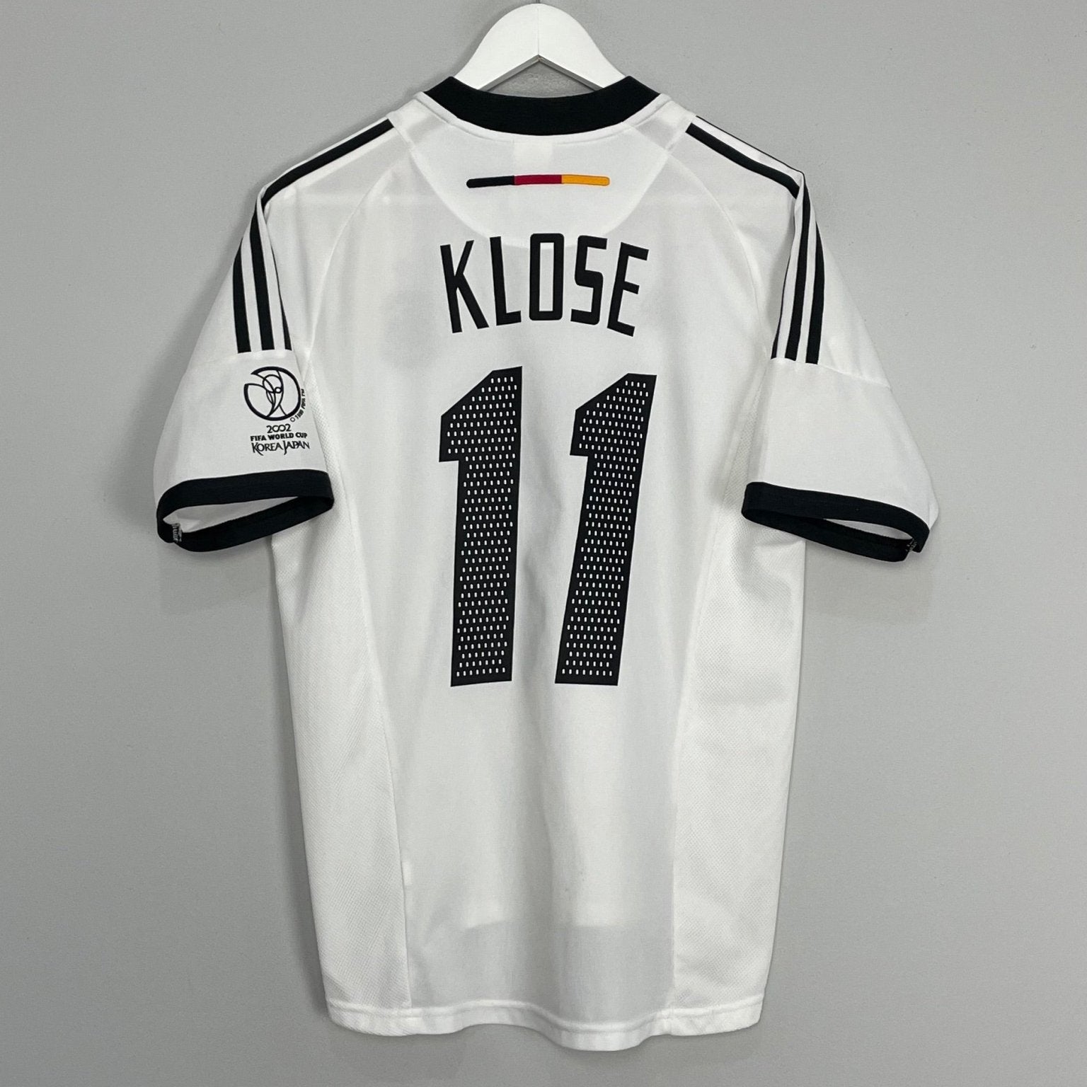 Shop 2002/04 GERMANY KLOSE #11 HOME SHIRT (S) ADIDAS, classic football shirts, vintage football shirts & retro soccer jerseys at Cult Kits