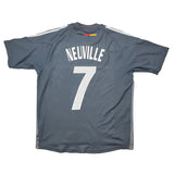 Buy 2002/04 Germany Neuville 7 Away Shirt (L) Adidas ~ Free worldwide shipping available ~ Authentic Vintage Football Shirts from Cult Kits
