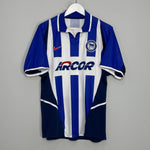 Shop 2002/04 HERTHA BERLIN HOME SHIRT (M) NIKE, classic football shirts, vintage football shirts & retro soccer jerseys at Cult Kits