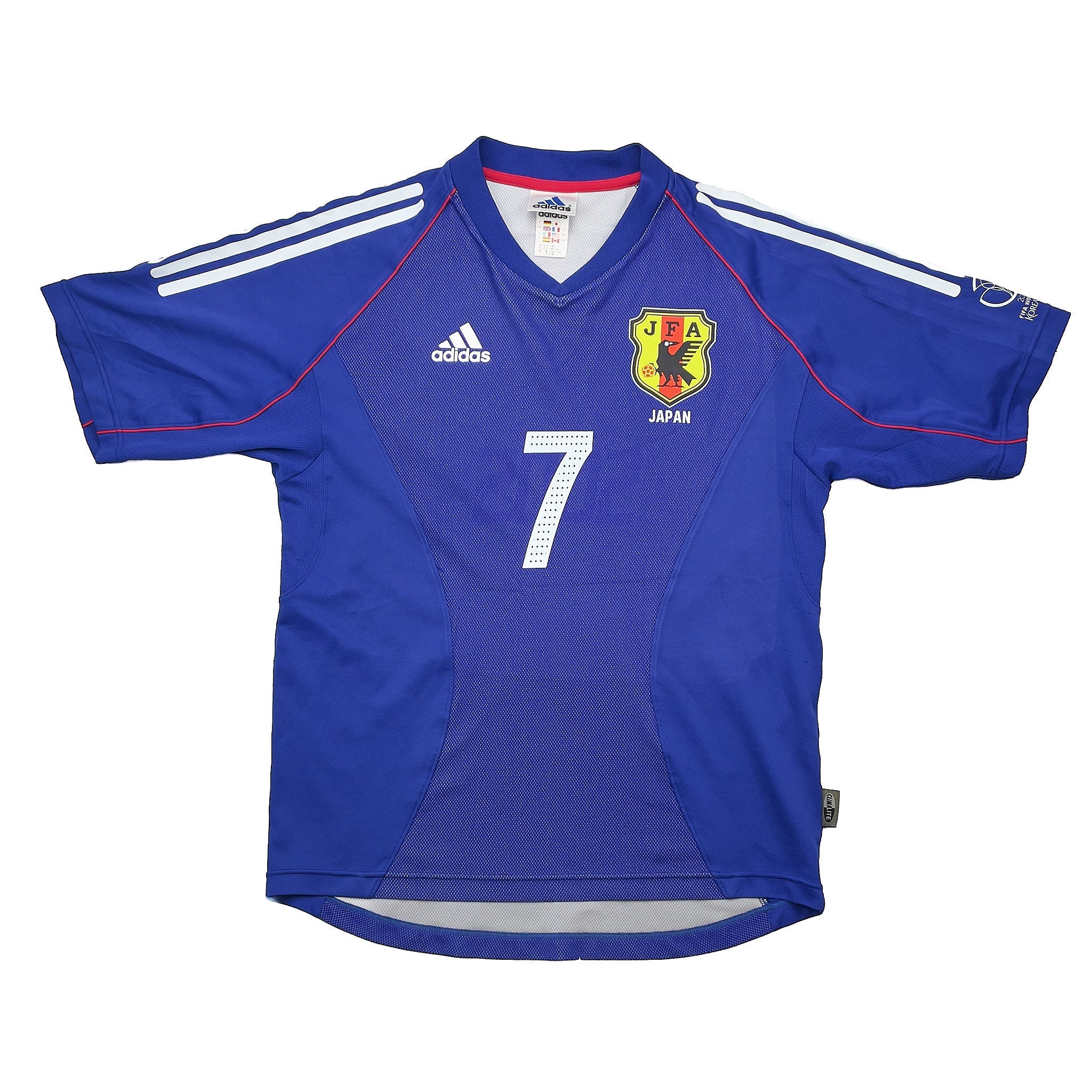 Buy 2002/04 Japan Nakata 7 Home Shirt (M) Adidas ~ Free worldwide shipping available ~ Authentic Vintage Football Shirts from Cult Kits
