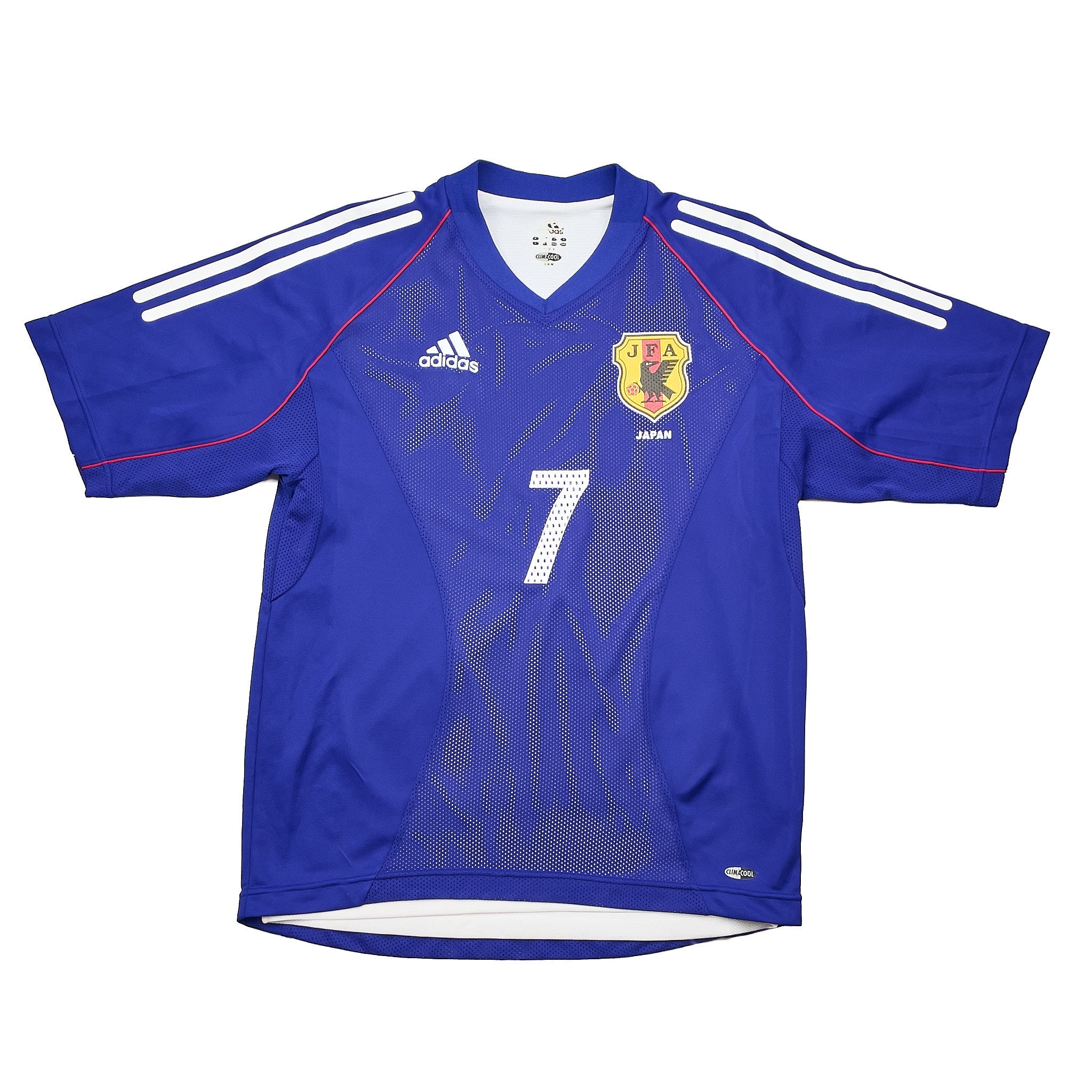 Buy 2002/04 Japan Nakata 7 Home Shirt (S) Adidas ~ Free worldwide shipping ~ Authentic Vintage Football Shirts from Cult Kits
