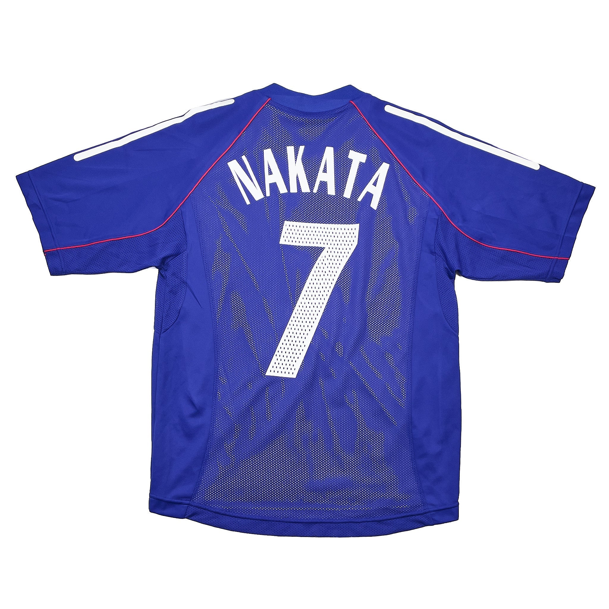 Buy 2002/04 Japan Nakata 7 Home Shirt (S) Adidas ~ Free worldwide shipping ~ Authentic Vintage Football Shirts from Cult Kits