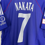 Shop 2002/04 JAPAN NAKATA #7 *PLAYER ISSUE* HOME SHIRT (L) ADIDAS, classic football shirts, vintage football shirts & retro soccer jerseys at Cult Kits